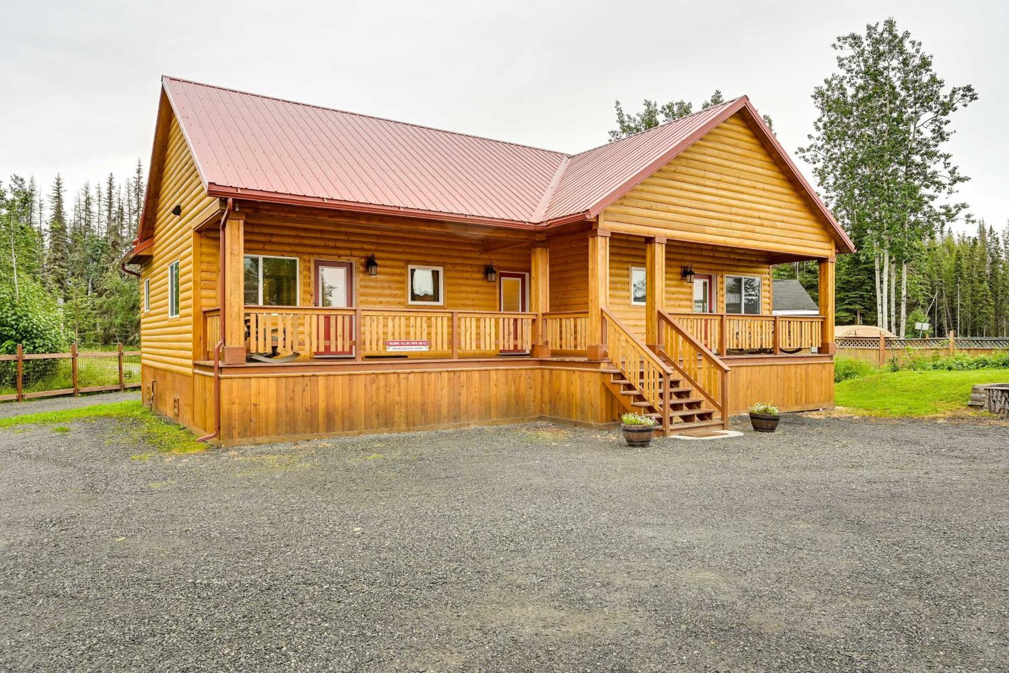 Fishermans Cabin In Soldotna Near Kenai River! Екстериор снимка