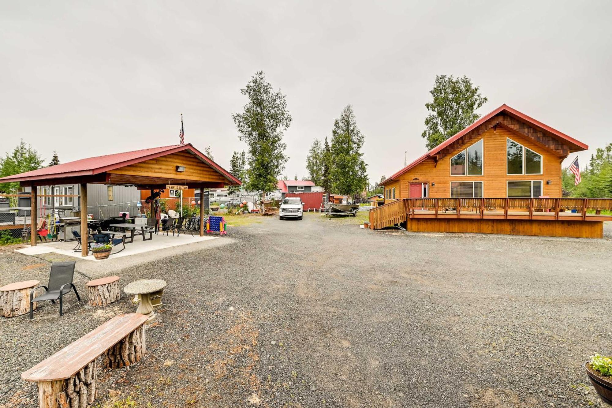 Fishermans Cabin In Soldotna Near Kenai River! Екстериор снимка