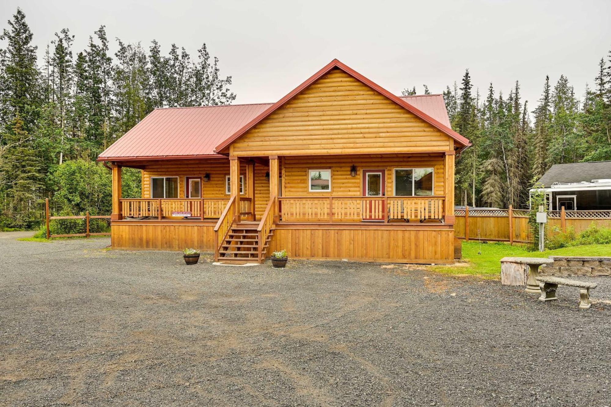 Fishermans Cabin In Soldotna Near Kenai River! Екстериор снимка
